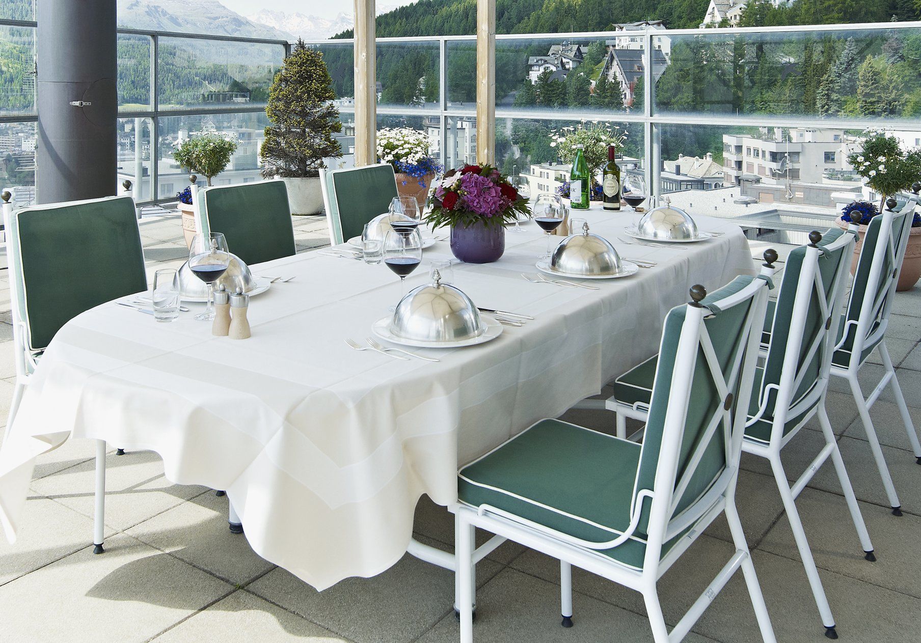 Crystal Hotel superior St Moritz Restaurante foto